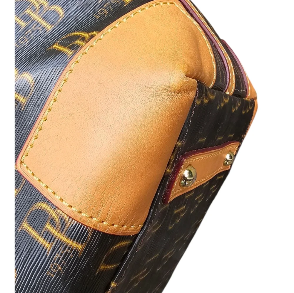 Dooney & Bourke Brown and Tan Satchel - Picture 6 of 10